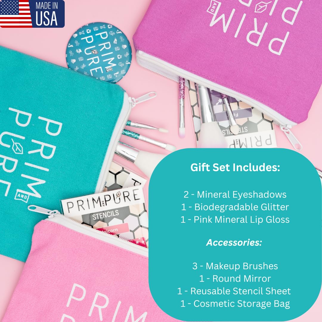 Prim and Pure Set de Regalo de Maquillaje para Niños - Plantilla, S...