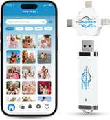 ThePhotoStick® Omni - Unidad flash USB de 64 GB y memoria extraíble...