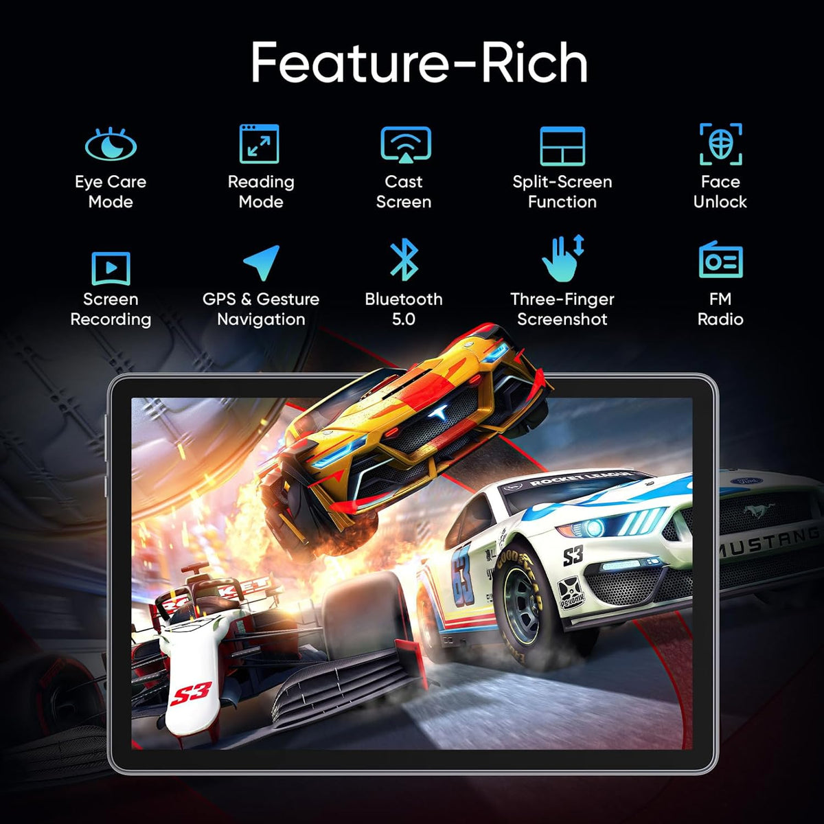 Tablet Android 16 con Gemini AI con frecuencia de actualización de...