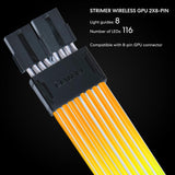 Lian Li Strimer Wireless 8 Pin (PW8-1W) - Cable de extensión de ali...