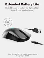 Lenovo Legion M600s RGB - Mouse inalámbrico para juegos, 19,000 DPI...