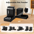 Comedero automático para gatos, dispensador de alimentos para gatos