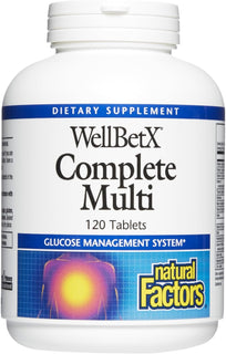 WellBetX Complete Multi by Natural Factors, apoya el metabolismo sa...