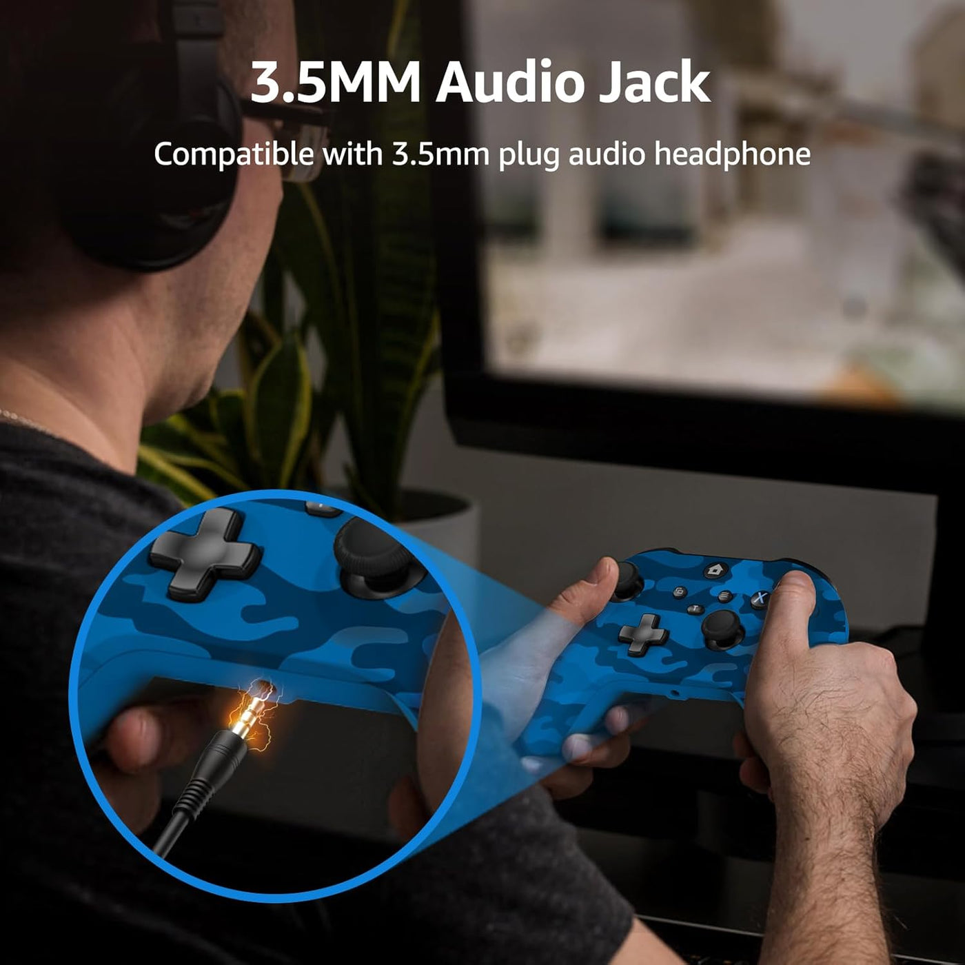 GMVOX Wireless Controller for X-BOX, Gaming Controller Support Turb...
