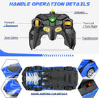 Dolanus Auto a control remoto - Robot transformador, regalos de juguetes, Azul