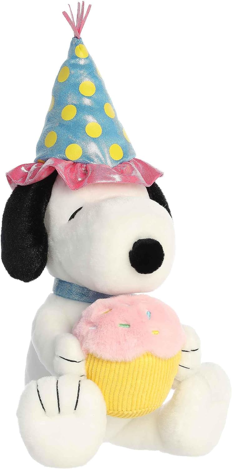 Aurora® Adorable Snoopy™ de Cumpleaños de Peanuts® Animal