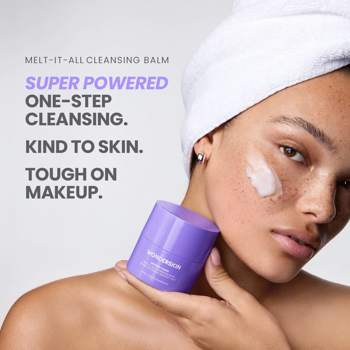 Wonderskin Bálsamo limpiador - Melt It All Balm to Milk removedor d...
