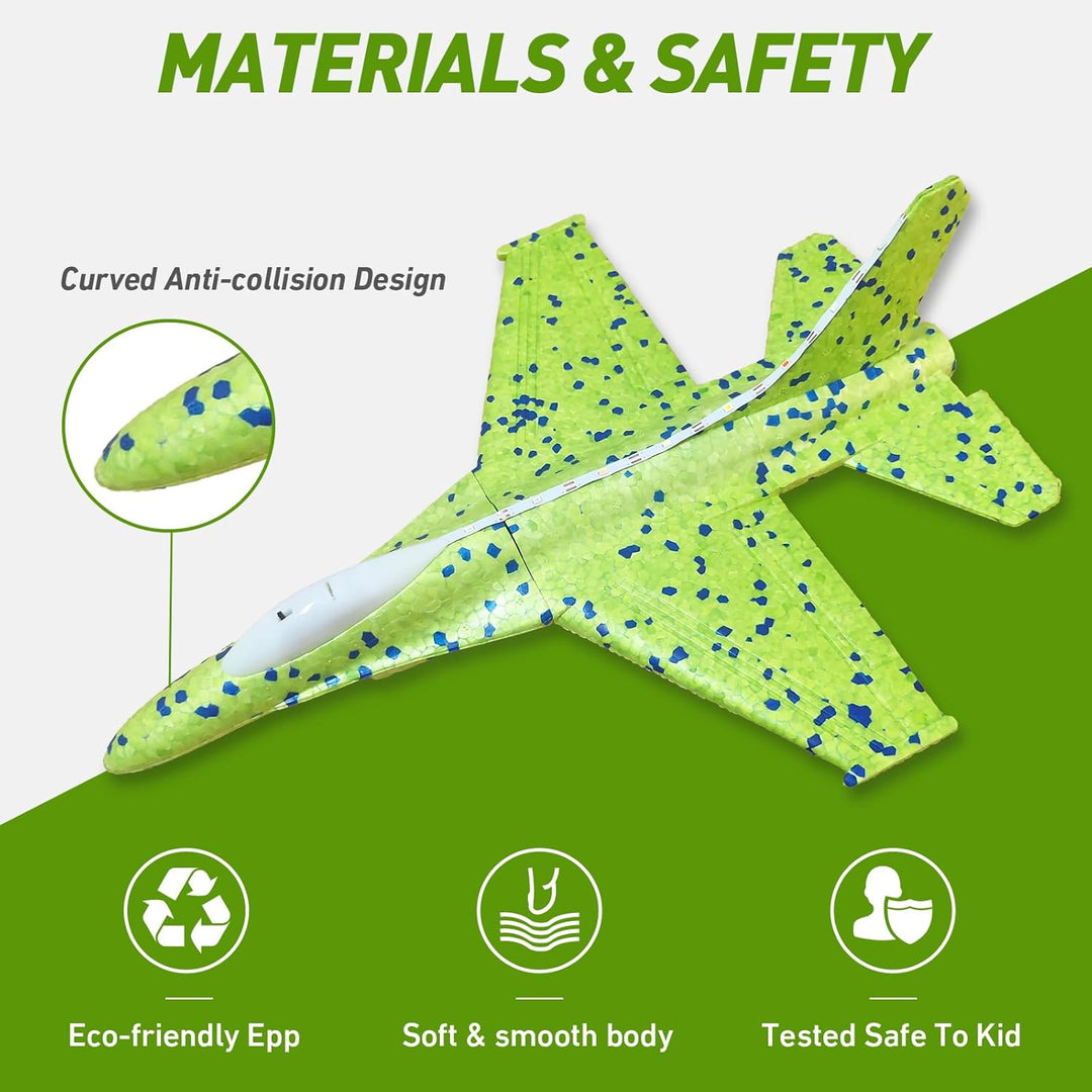 Paquete de 3 juguetes lanzadores de aviones 132 pulgadas