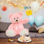 Tezituor Pink Teddy Bear Stuffed Animal, 40 Inch Big Teddy Bear Plush Toys