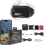 Drift Ghost XL - Cámara de acción impermeable, batería de 9 horas 1080P WiFi Control remoto Cámaras deportivas con casco de montaje de leva, kits de accesorios para Vlog, motocicleta y bicicleta