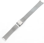 THEAGE Correa de reloj de 0.551 in que atornilla el reemplazo de la correa de reloj de acero inoxidable para Skagen