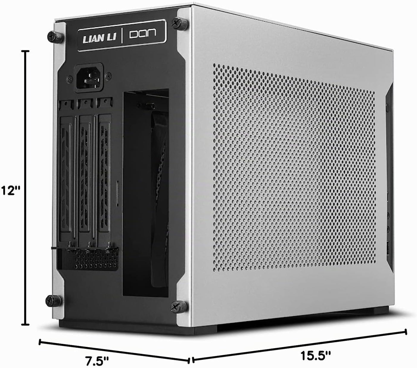 Lian Li Carcasa pequeña A4-H2O - Mini ITX - Exterior de aluminio e...