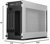 Lian Li Carcasa pequeña A4-H2O - Mini ITX - Exterior de aluminio e...