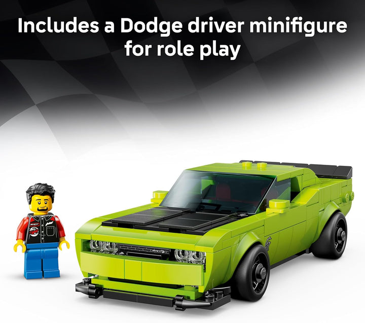 LEGO Speed Champions Dodge Challenger SRT Hellcat - Juego