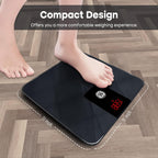 GE Báscula de baño para peso corporal, pesaje digital inteligente preciso