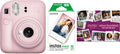 Fujifilm Instax Mini 12 - Paquete de cámara instantánea, Rosa, 2026