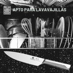 imarku Juego de cuchillos de 16 piezas, juego de cuchillos de cocina de