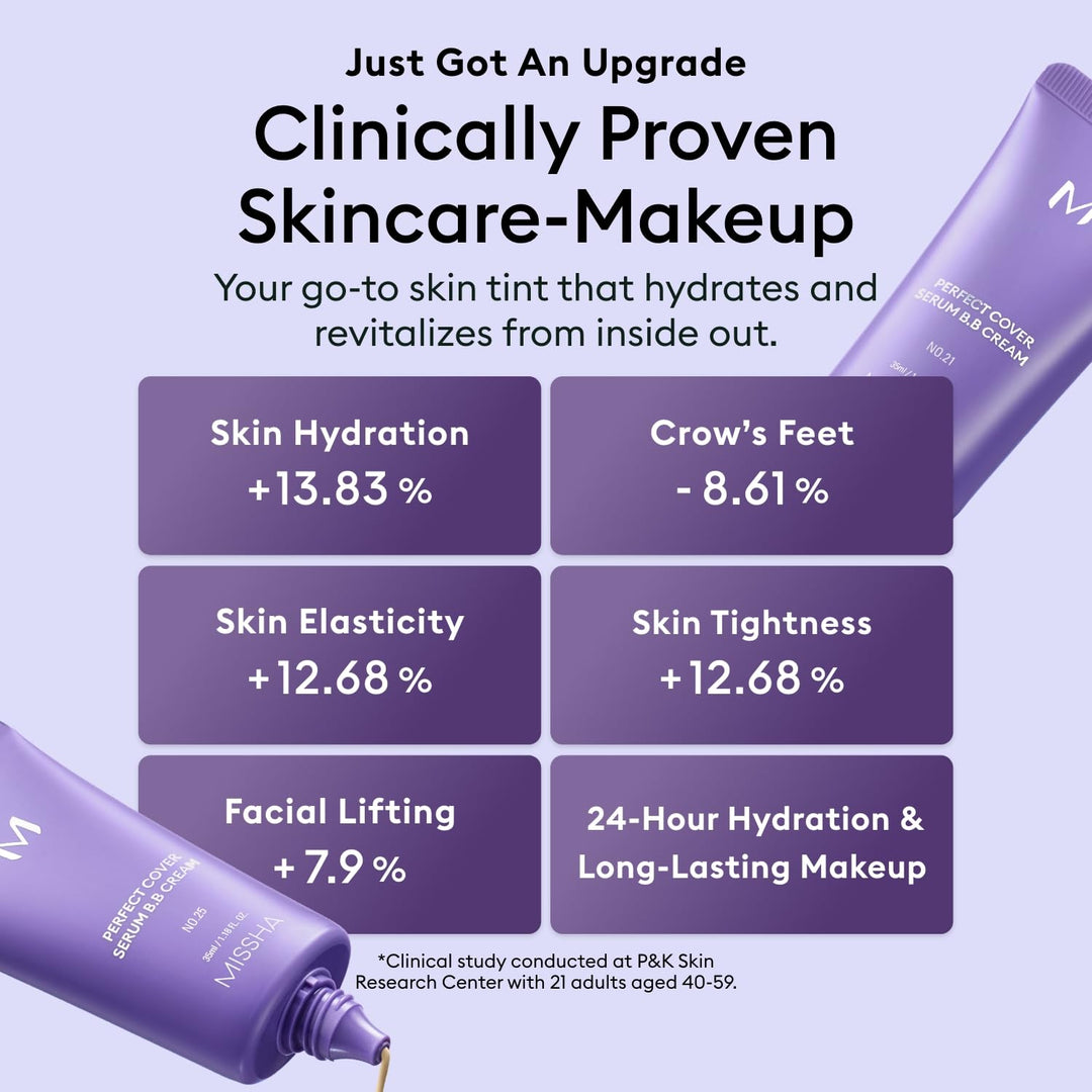 MISSHA M PERFECT COVER SERUM BB CREAM No.23 Natural Beige-Light\/Me...