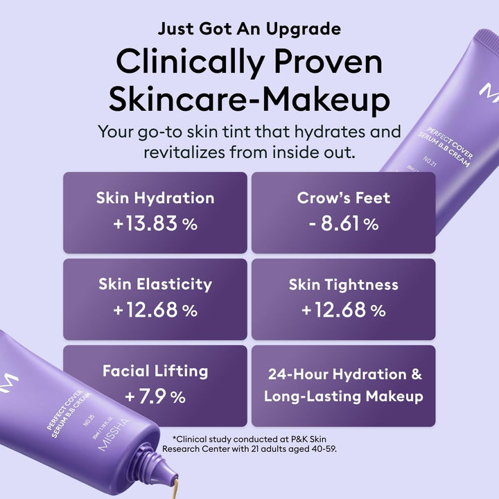 MISSHA M PERFECT COVER SERUM BB CREAM No.23 Natural Beige-Light\/Me...