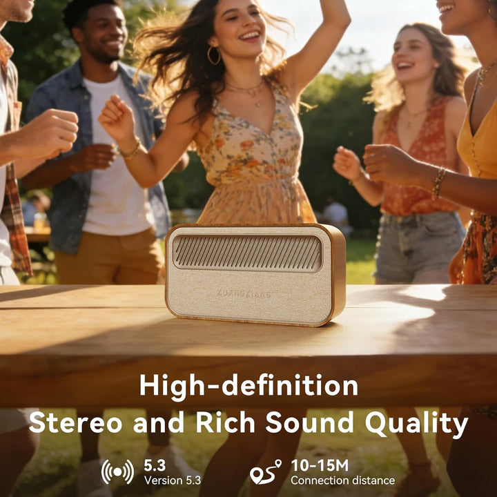 KUANGXIANG Altavoz Bluetooth 45 W (pico) Altavoz portátil inalámbri...
