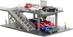 Vitrina de autos a escala 1/64 de 2 capas para exhibición