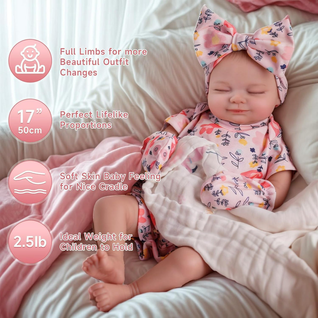 BABESIDE Muñecas realistas de bebé Reborn \u2013 Skylar, muñeca de...