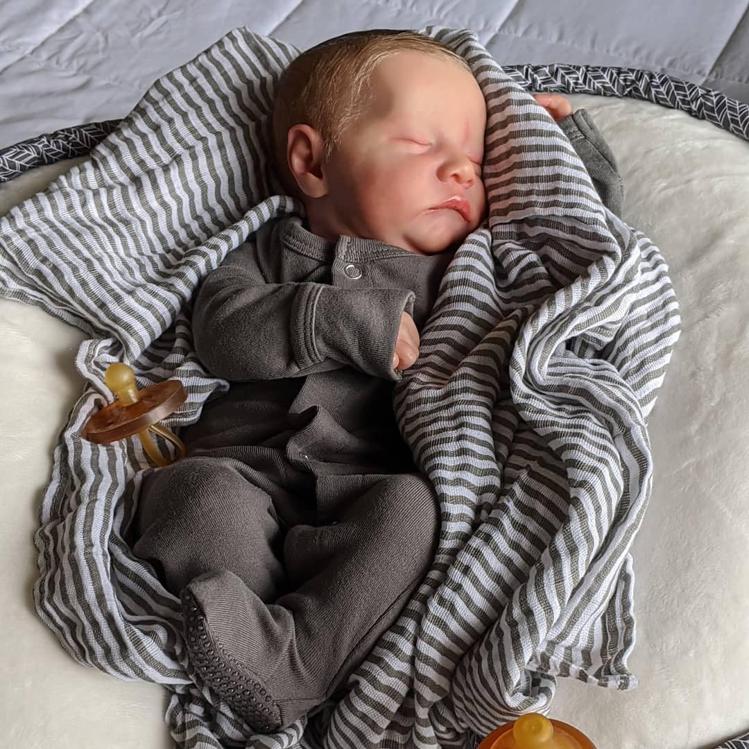 CHAREX Reborn - Muñecas de bebé recién nacido realistas de 18 pulga...