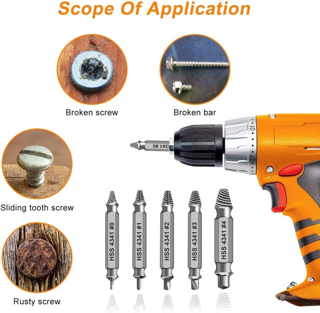 Regalos para hombres juego de extractor de tornillos