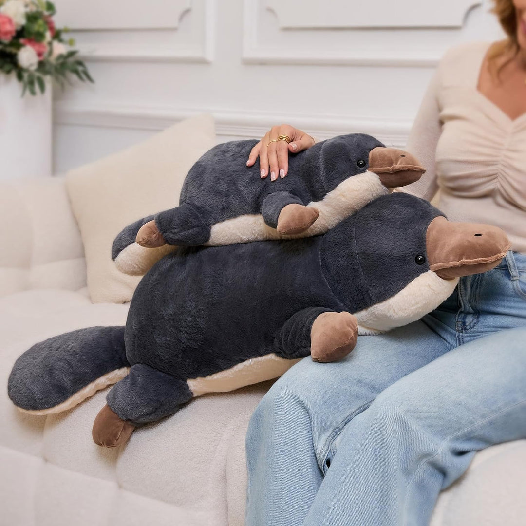 Liraziva Peluche de platypus Platypus de peluche,Suaves juguetes de...