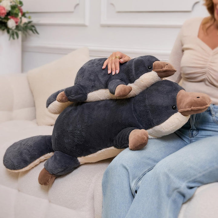 Liraziva Peluche de platypus Platypus de peluche,Suaves juguetes de...