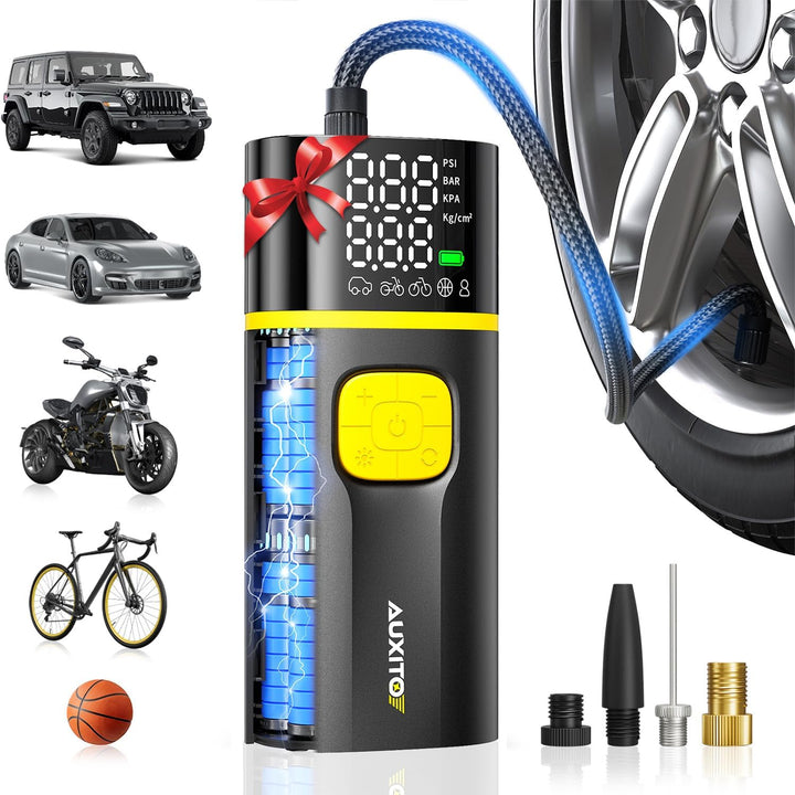 AUXITO AS1 PRO - Compresor de aire portátil para inflador de neumát...