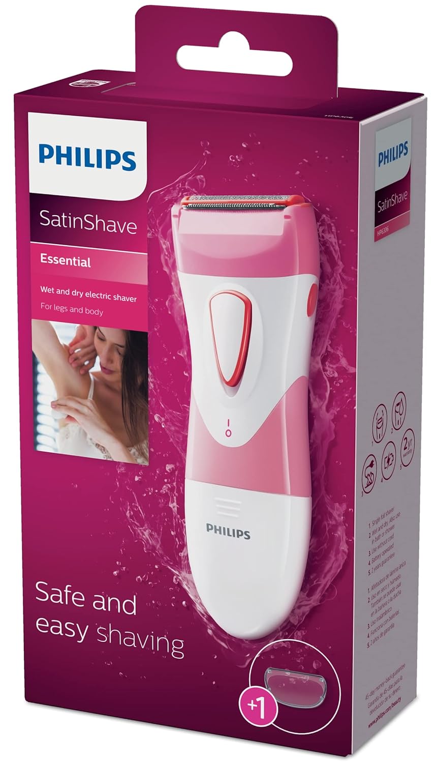 Philips SatinShave Essential Afeitadora Eléctrica Húmeda y