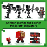 LEGO Minecraft Wither Battle Building Simulación Juguete