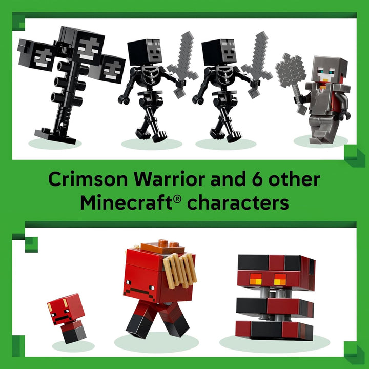 LEGO Minecraft Wither Battle Building Simulación Juguete