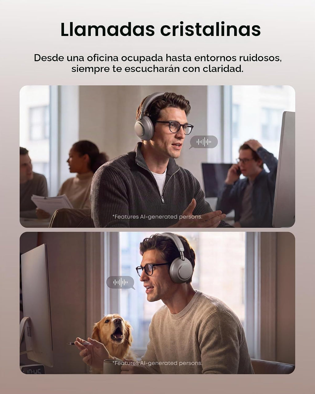 Anker Soundcore Space 2 Pro ANC - Auriculares sobre la oreja