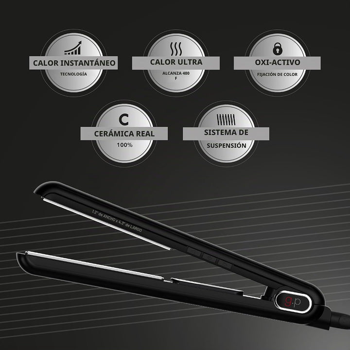 GA.MA Italy Professional G-EVO Vera Plancha plana de cerámica, plac...