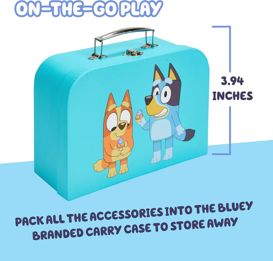 8th Wonder Wooden Bluey Toys - Estuche de transporte de picnic, 30...