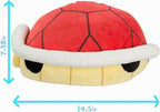 Club Mocchi Mocchi Mario Kart - Sombrero de Mario de peluche | Muy suave | ideal para niños y coleccionistas, concha roja