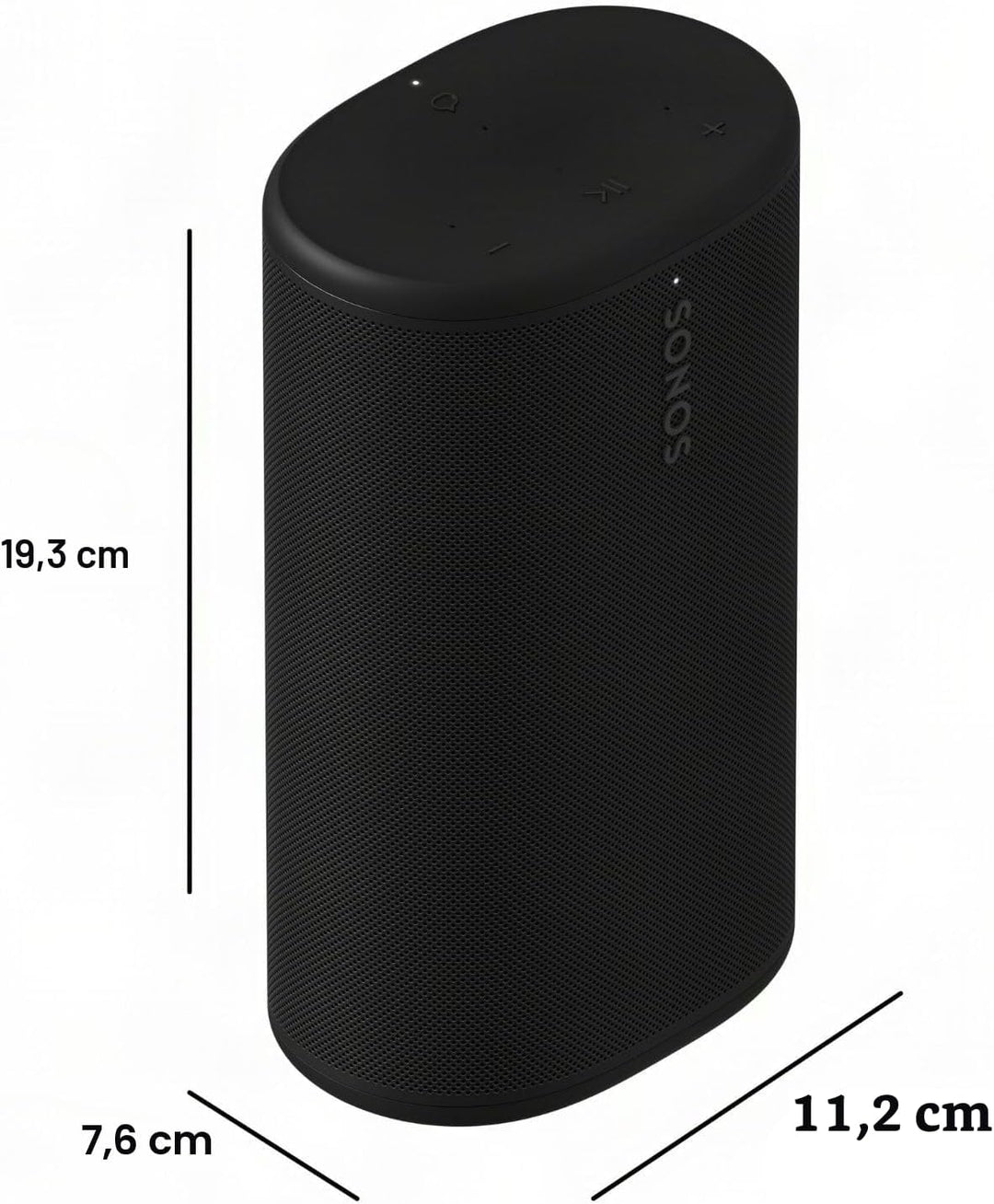 Sonos Play - Altavoz Bluetooth portátil con WiFi, Alexa, batería de...