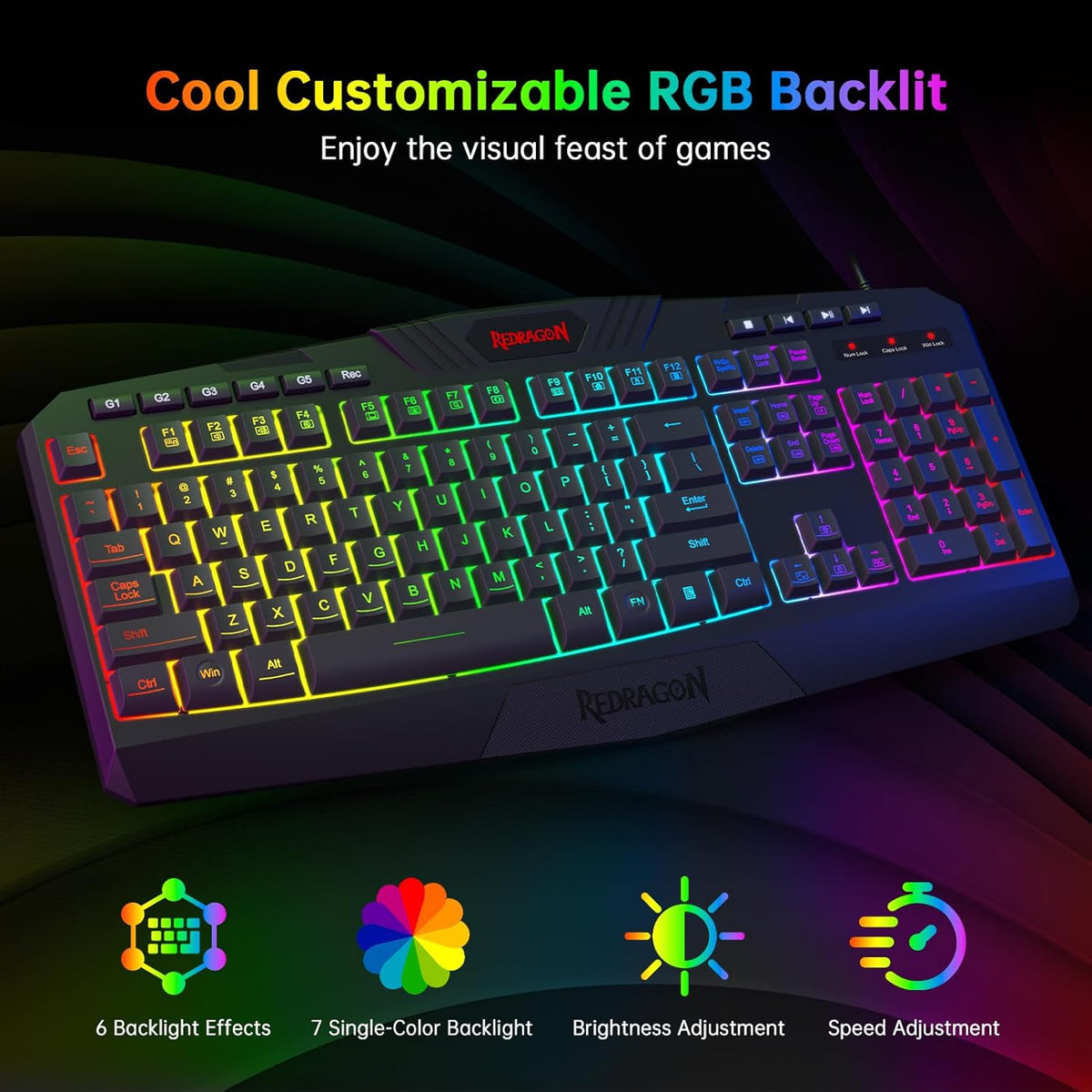 REDRAGON S101 Set combo