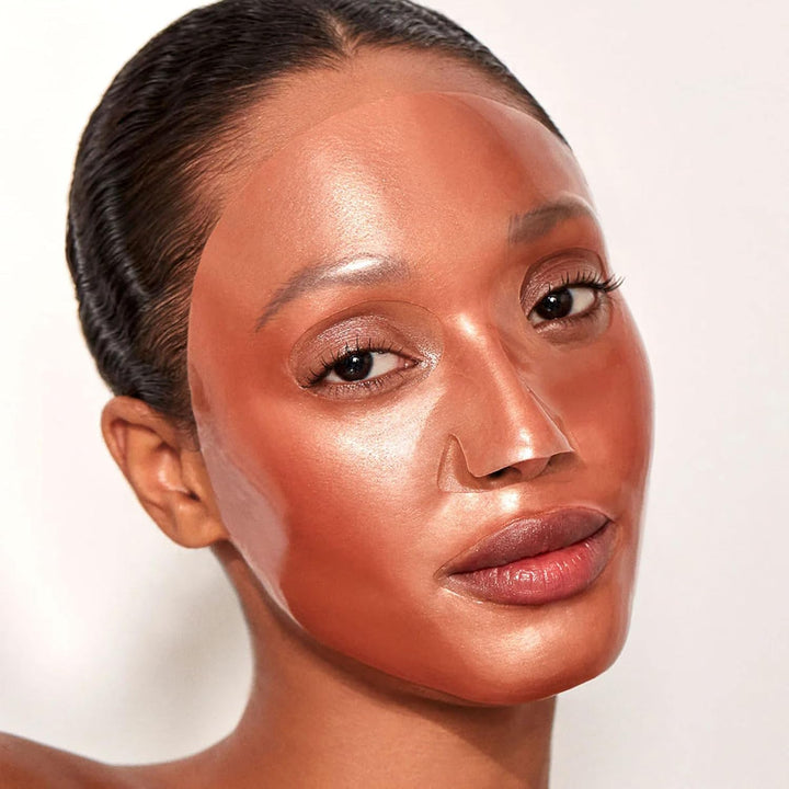 111SKIN Máscara de tratamiento facial iluminadora de oro rosa | Sin...