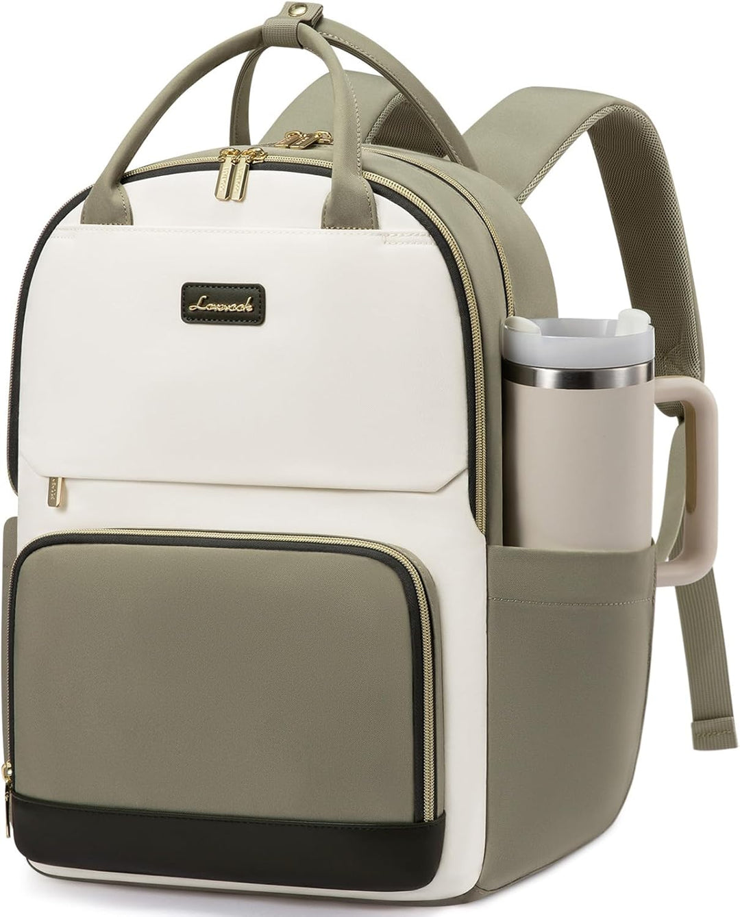 LOVEVOOK - Mochila para laptop para mujer con bolsillo gigante para...
