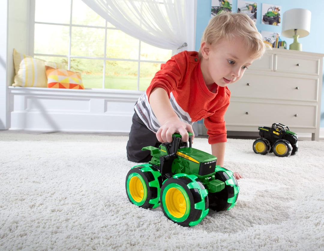 TOMY Monster Treads Lightning Wheels - Tractor John Deere