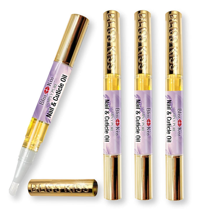 Bliss Kiss | 4 Lavanda Vainilla | Lápiz de cutícula de aceite con v...
