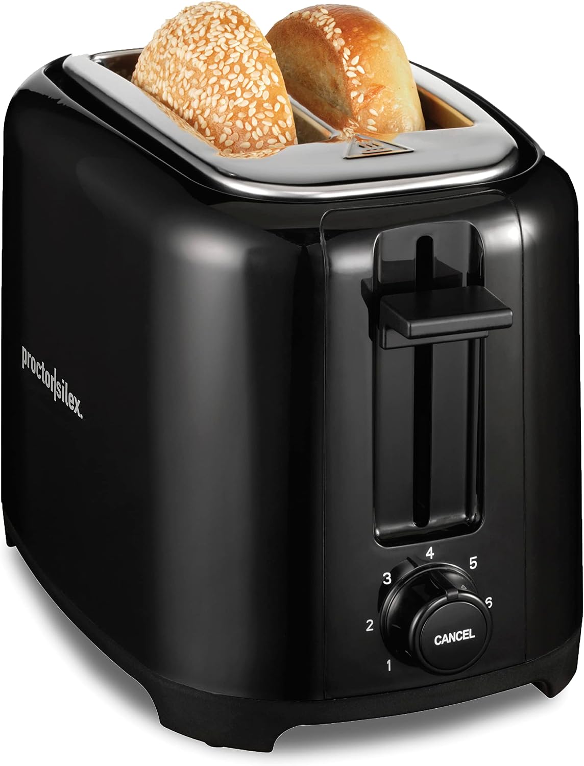 Proctor Silex Tostadora de 2 rebanadas con ranuras extra anchas para bagels