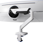 Brazo de monitor resistente para pantallas curvadas ultraanchas de 34 a 49 pulgadas
