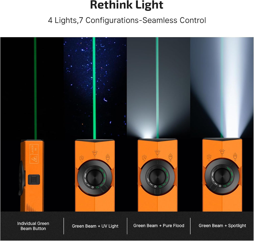 OLIGHT ArkPro EDC - Linterna plana recargable, luz de bolsillo, naranja CW