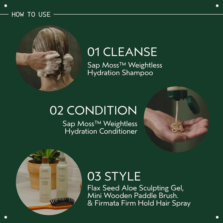 Aveda Sap Moss Acondicionador de hidratación sin peso | Hidrata, de...