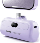 TONOKI Cargador portátil USB-C de 5000 mAh, para iPhone 15\/16\/17,...