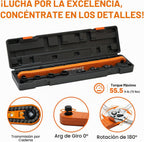 Llave de extensión offset Pro, herramienta de cadena con arco de giro 0° para espacios reducidos